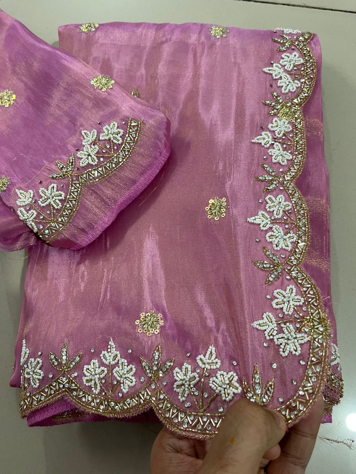 Pure Tissue Saree