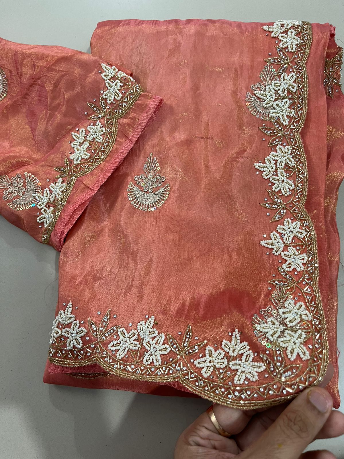 Pure Tissue Saree