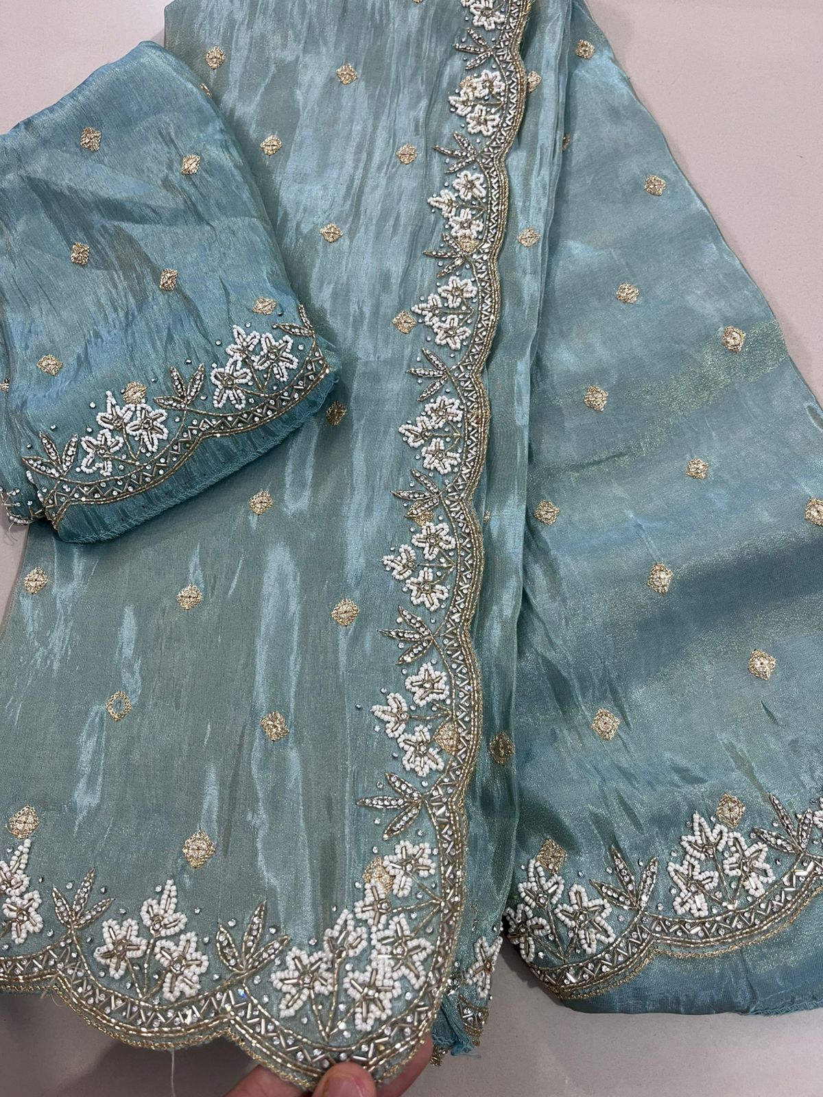 Pure Tissue Saree