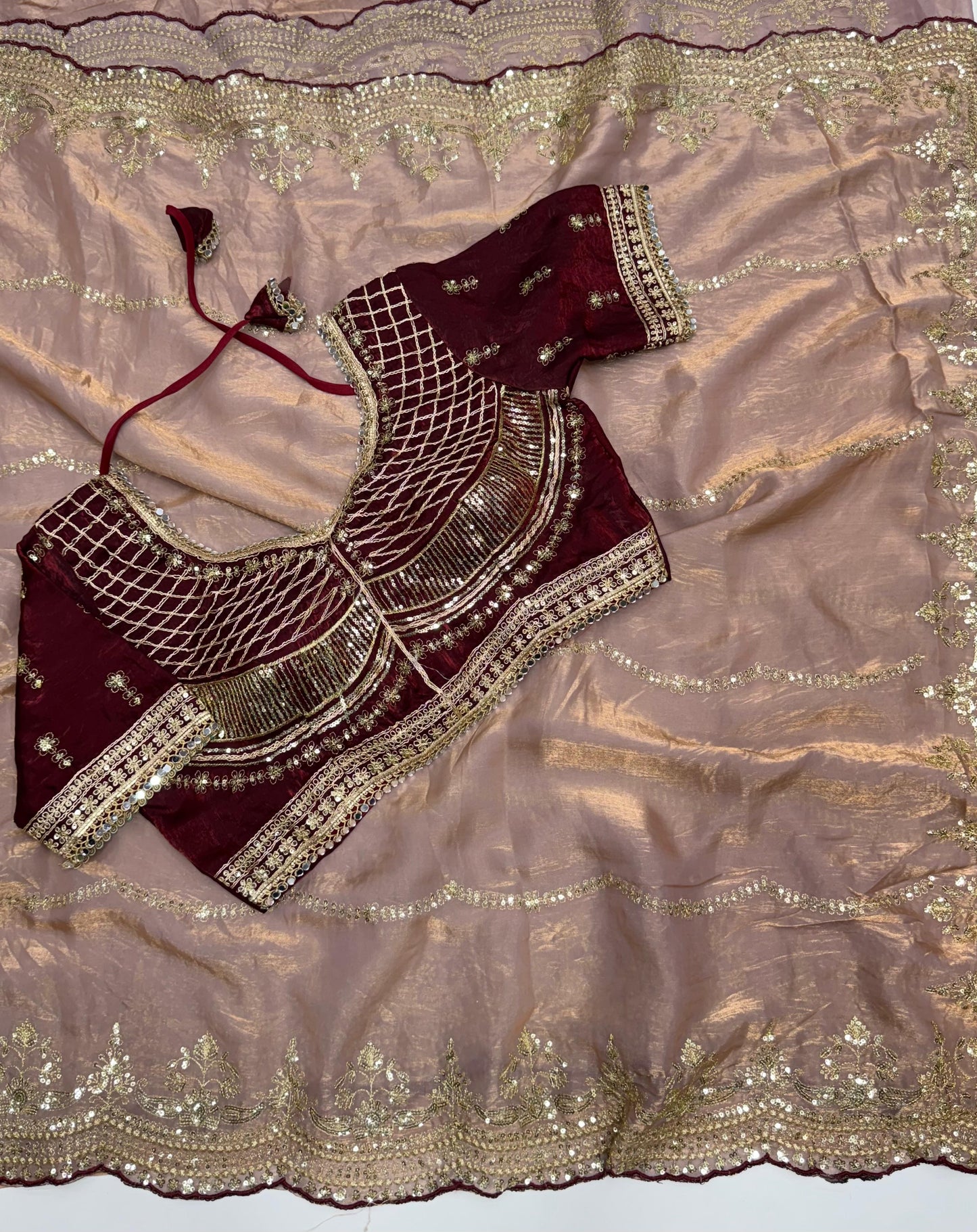 Pure Soft Fendy Silk Saree