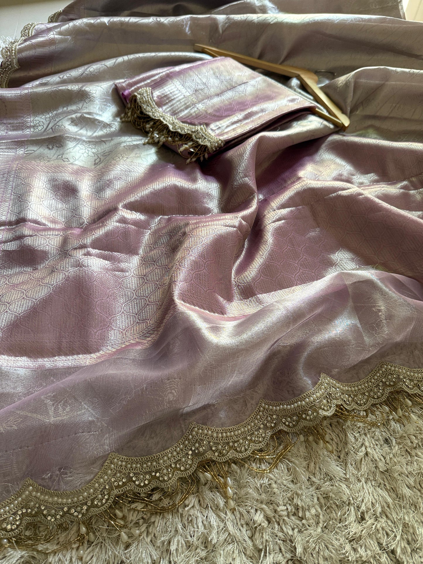 Kanjivaram Bridal Waskat Banarasi Silk Saree
