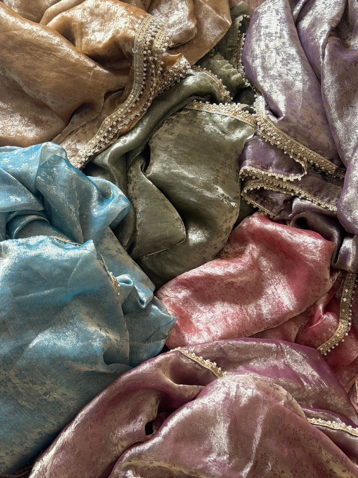 Space Silk Saree with Baraso Weaving