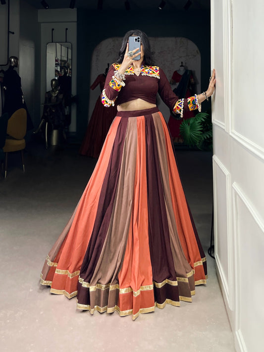 Elegant Stitched Lehenga Set
