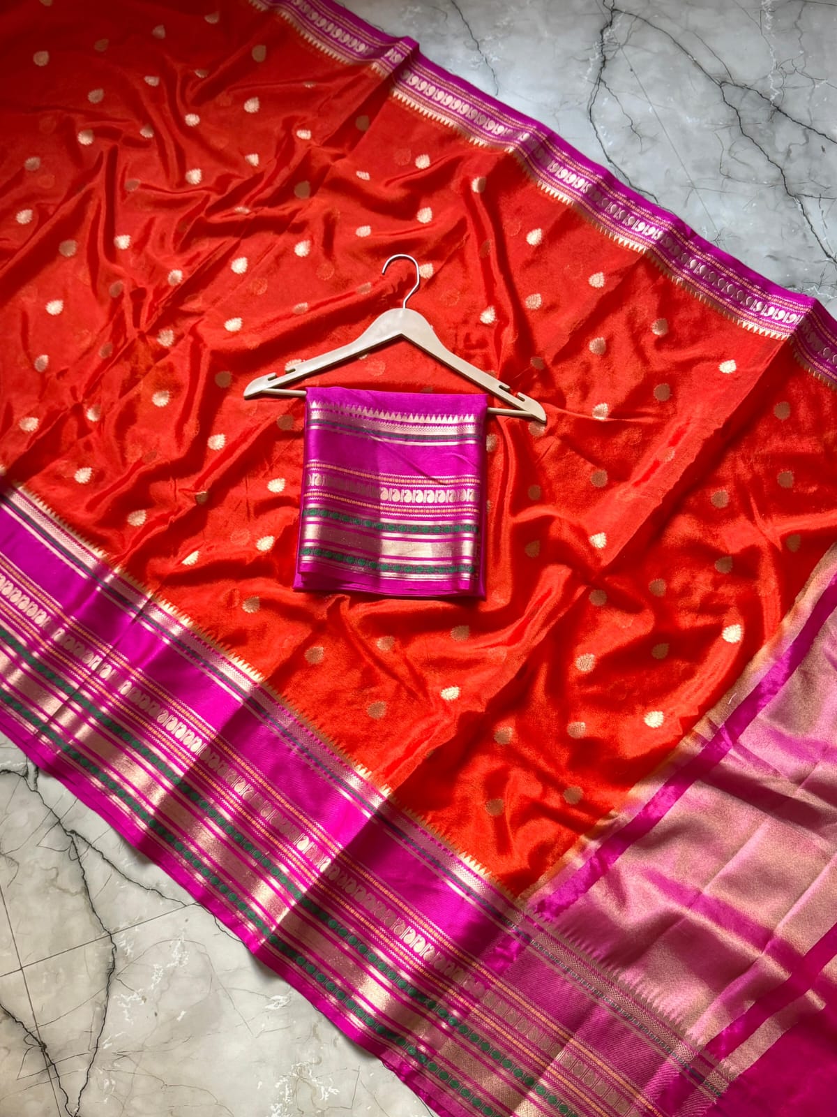 Banarasi Dyble Dupion Silk Saree