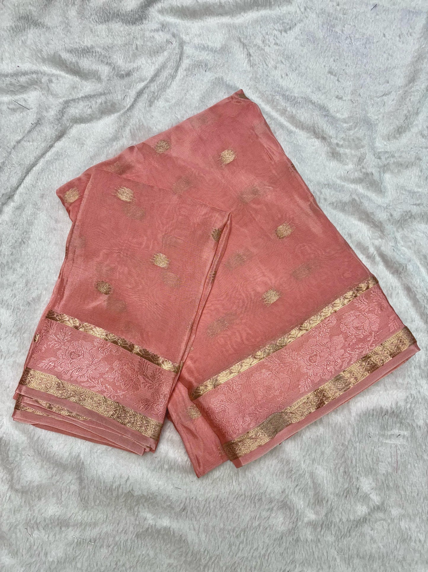 Viscose Mysore Crepe Silk Saree