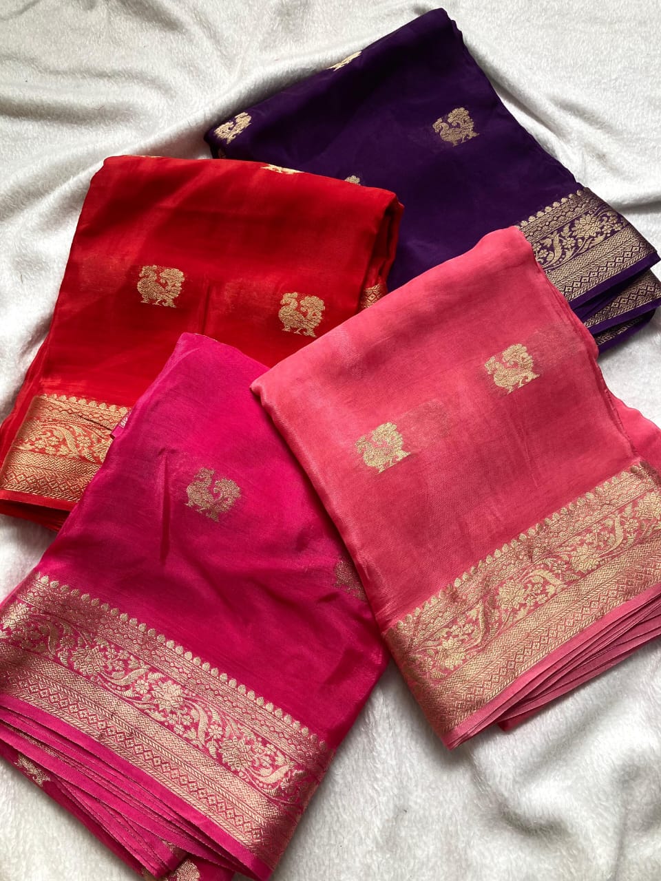 Mysore Silk Crepe Saree