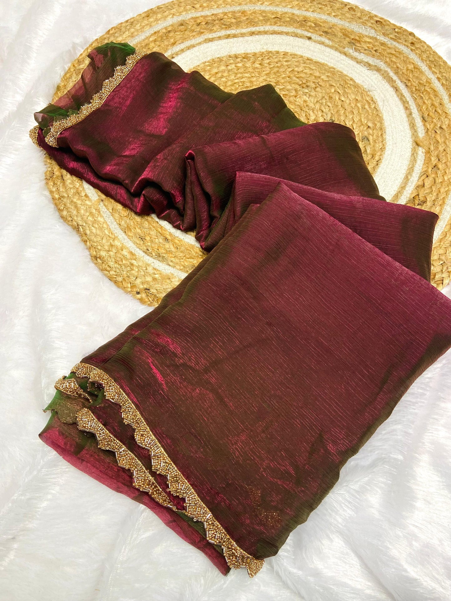 Premium Fandy Silk Saree