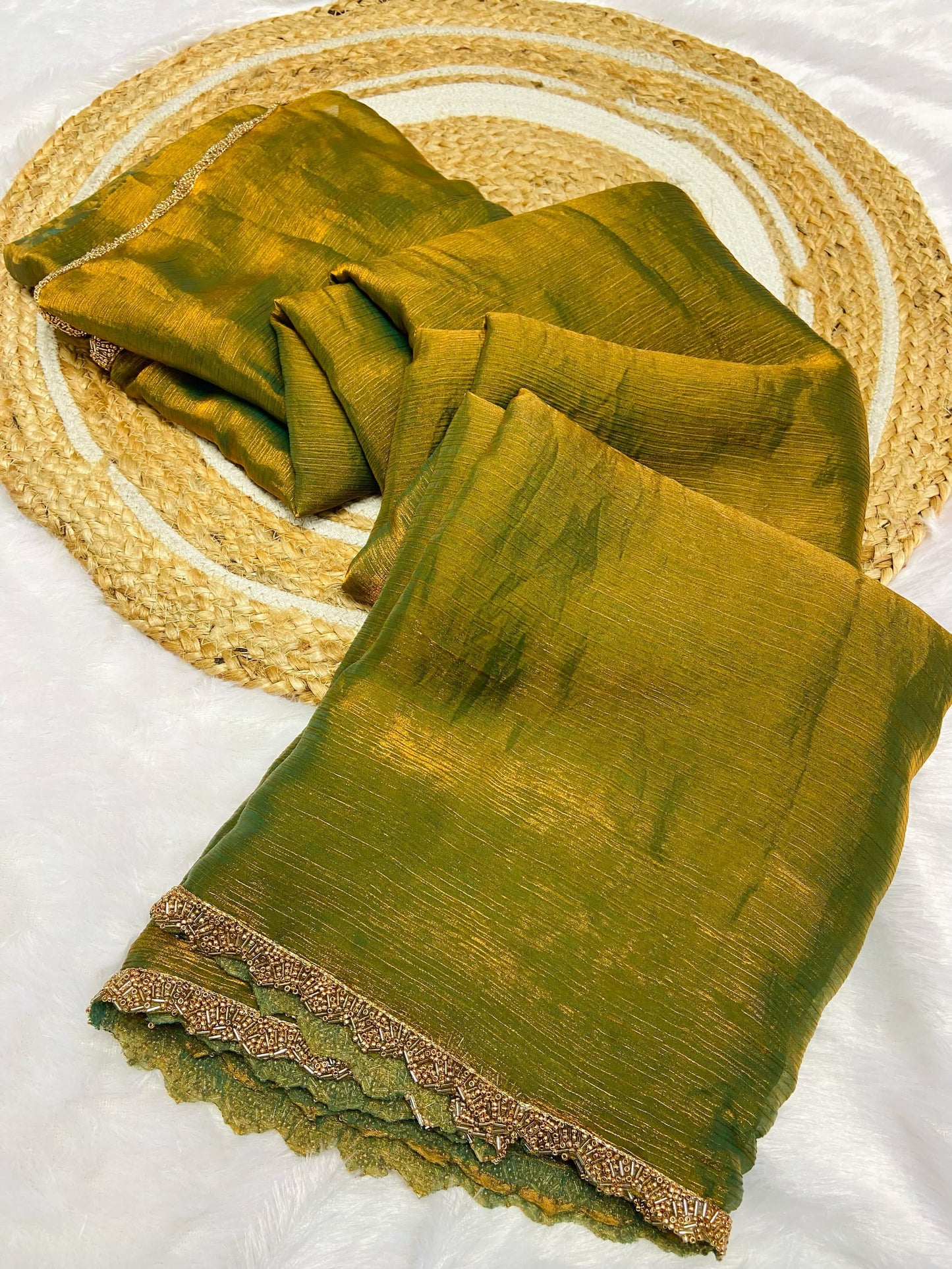 Premium Fandy Silk Saree