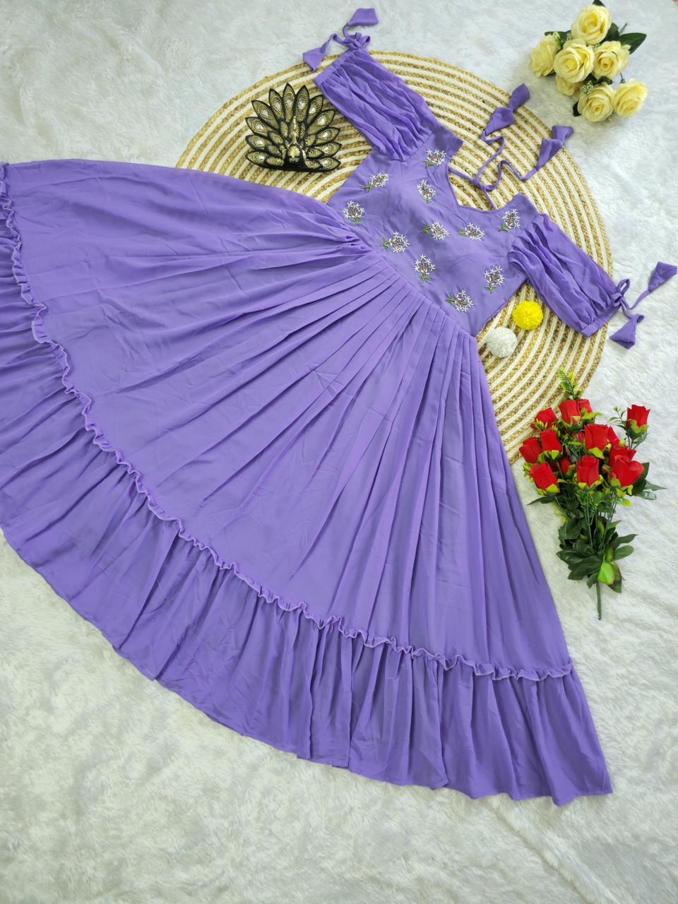 Fux Georgette Midi Dress