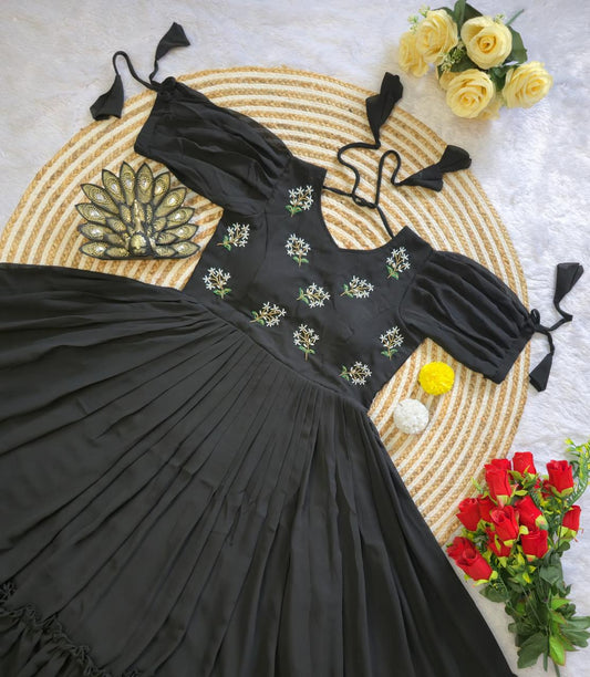 Fux Georgette Midi Dress