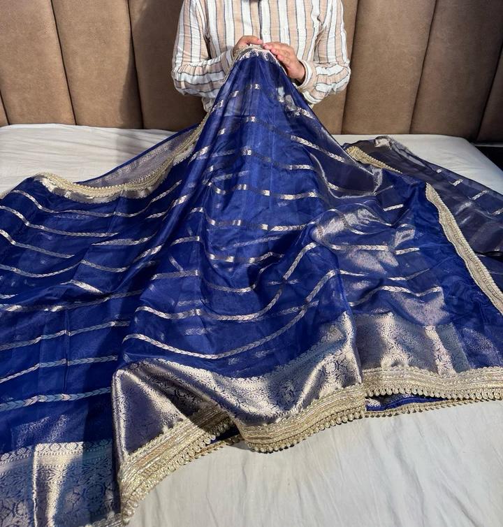 Organza Lace Saree Collection