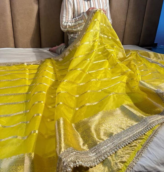 Organza Lace Saree Collection