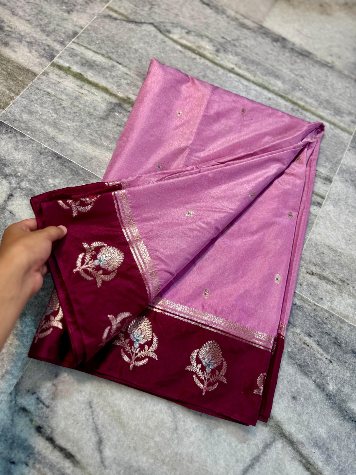 Banarasi Semi Dupion Warm Silk Saree