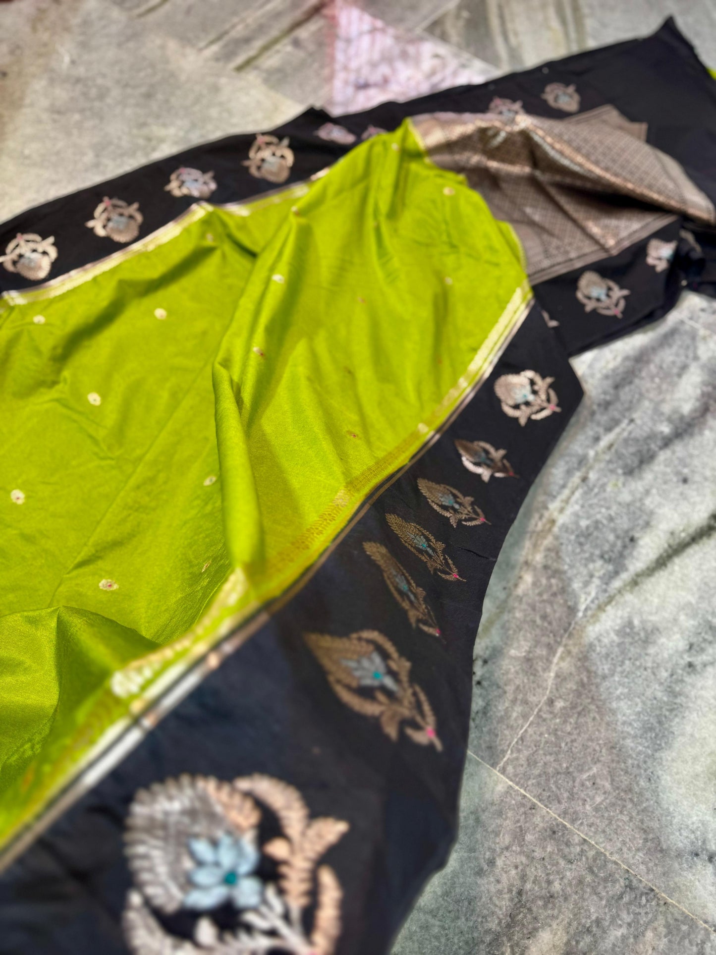 Banarasi Semi Dupion Warm Silk Saree