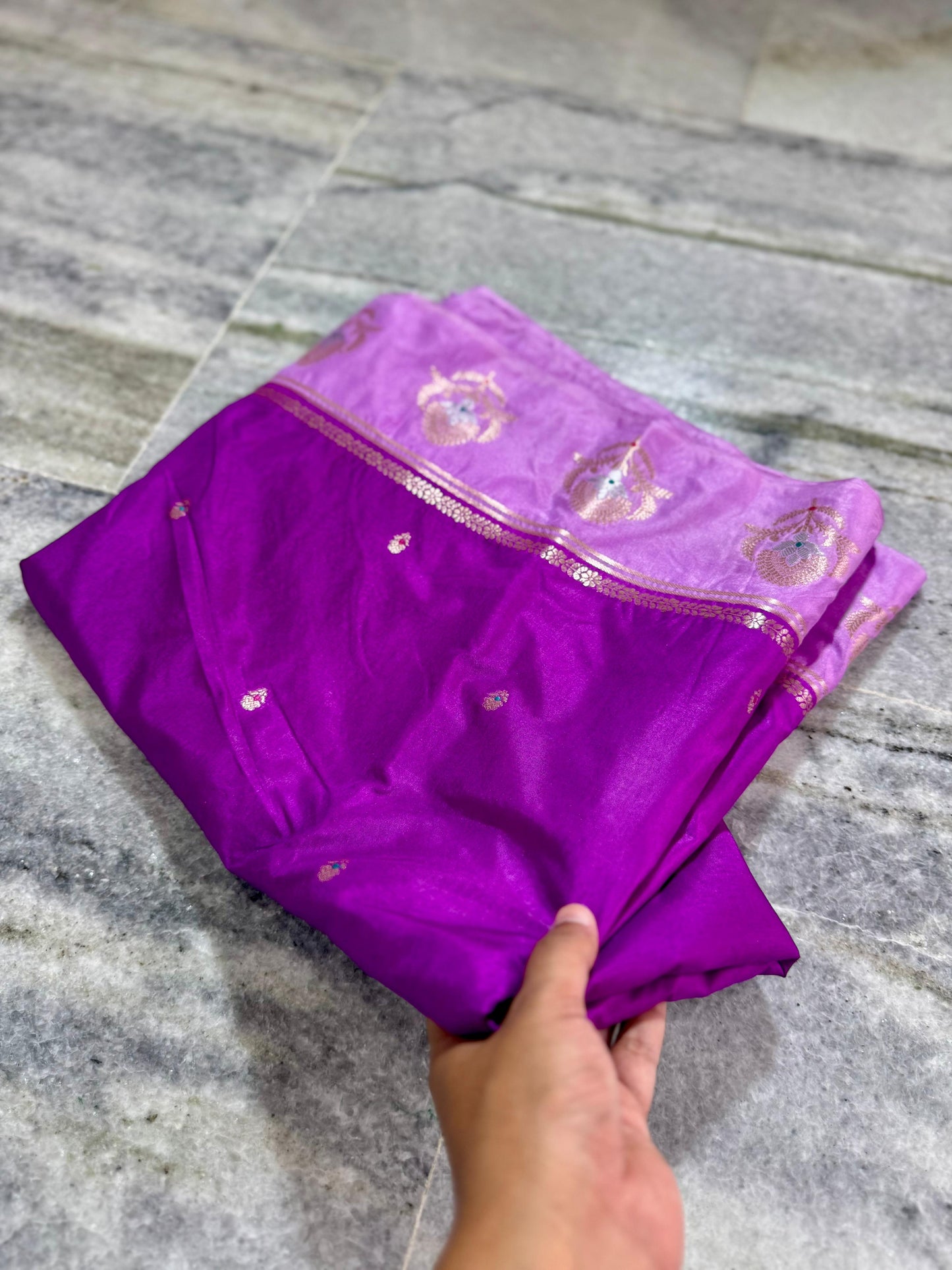 Banarasi Semi Dupion Warm Silk Saree