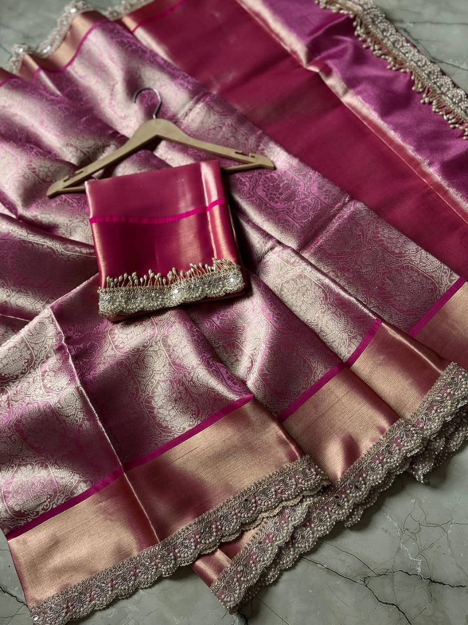 Banarasi Handloom Soft Kanchipuram Silk Saree
