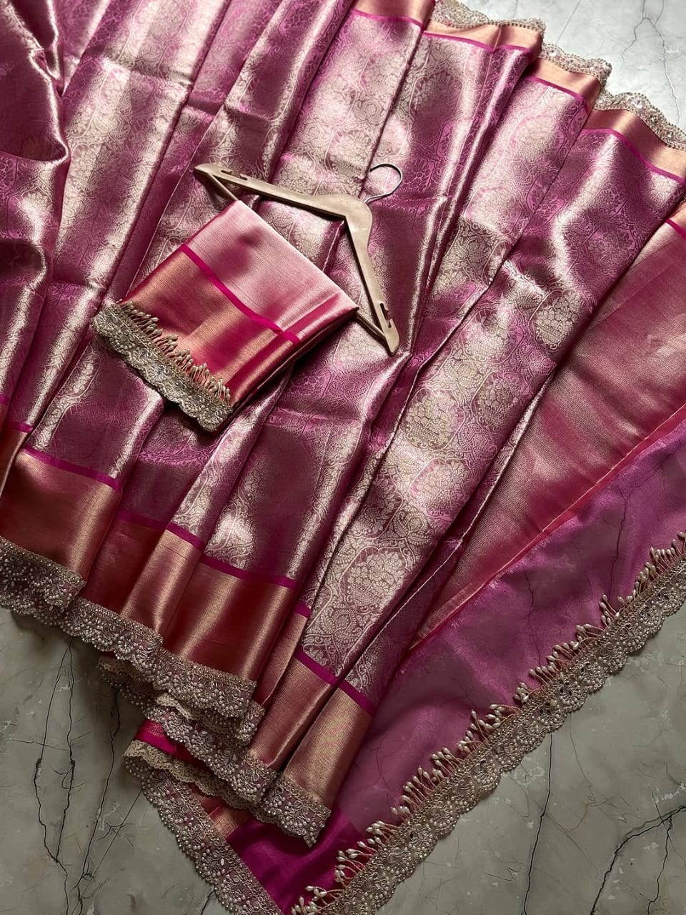 Banarasi Handloom Soft Kanchipuram Silk Saree
