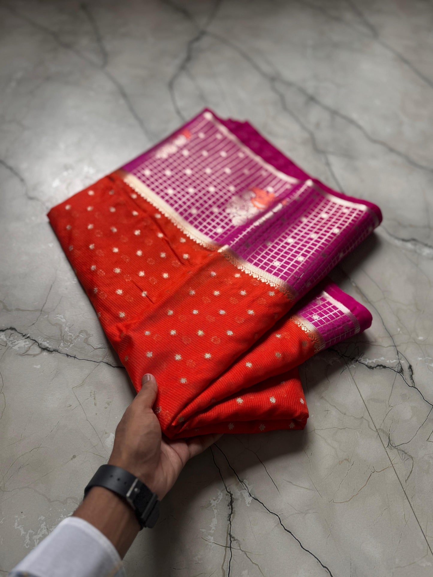 Banarasi Semi-Georgette Silk Saree