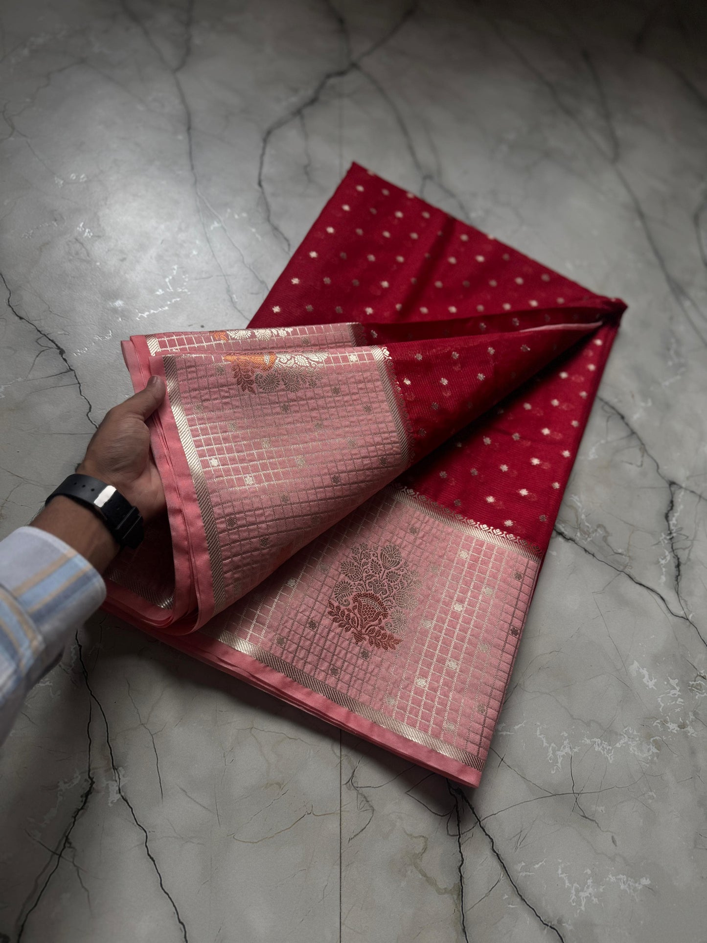 Banarasi Semi-Georgette Silk Saree
