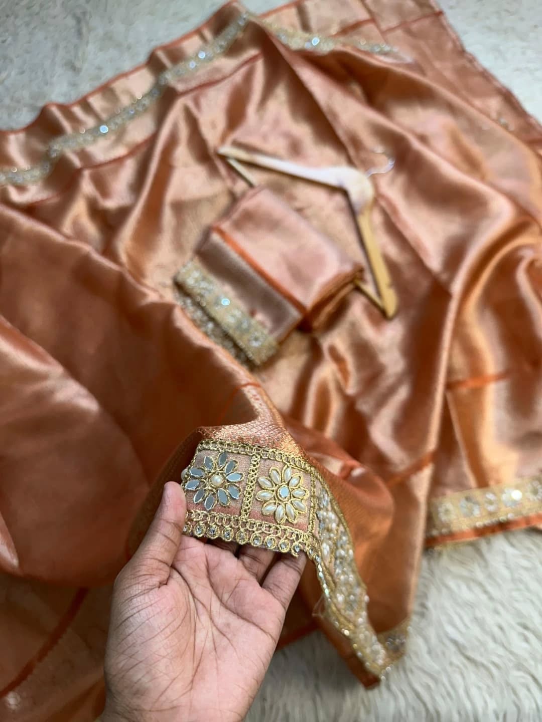 Kanjivaram Bridal Tissue Silk Saree