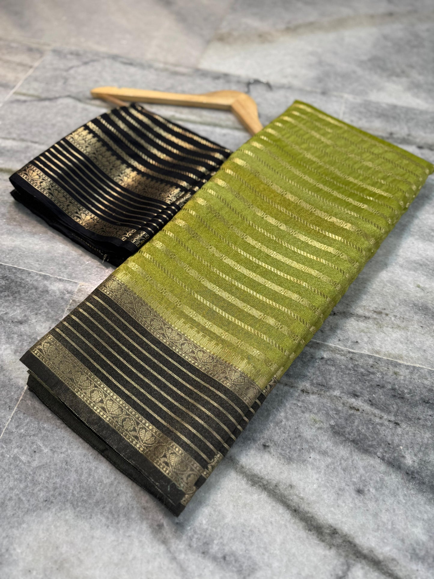 Banarasi Handloom Soft Tissue Katan Saree