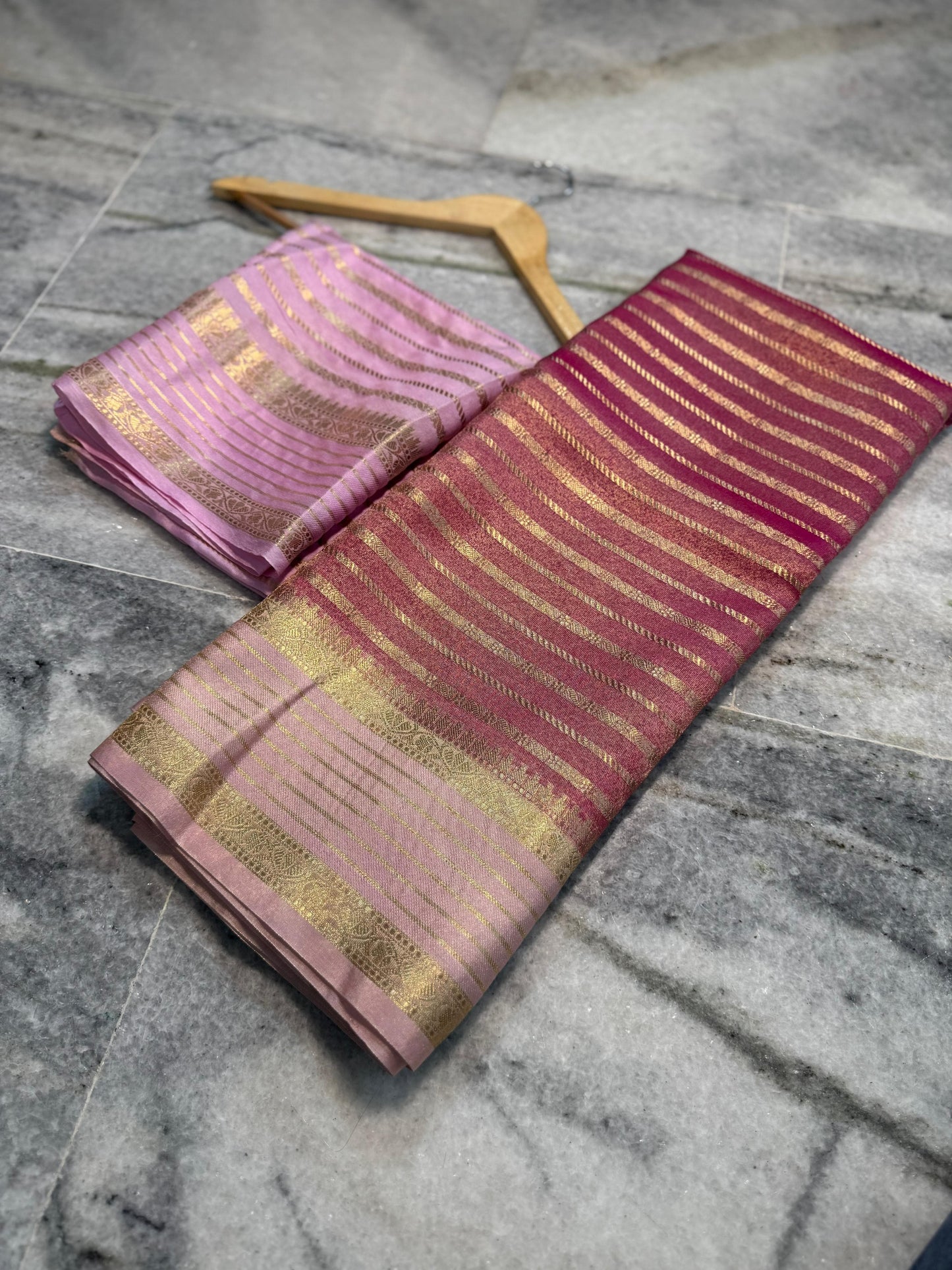Banarasi Handloom Soft Tissue Katan Saree