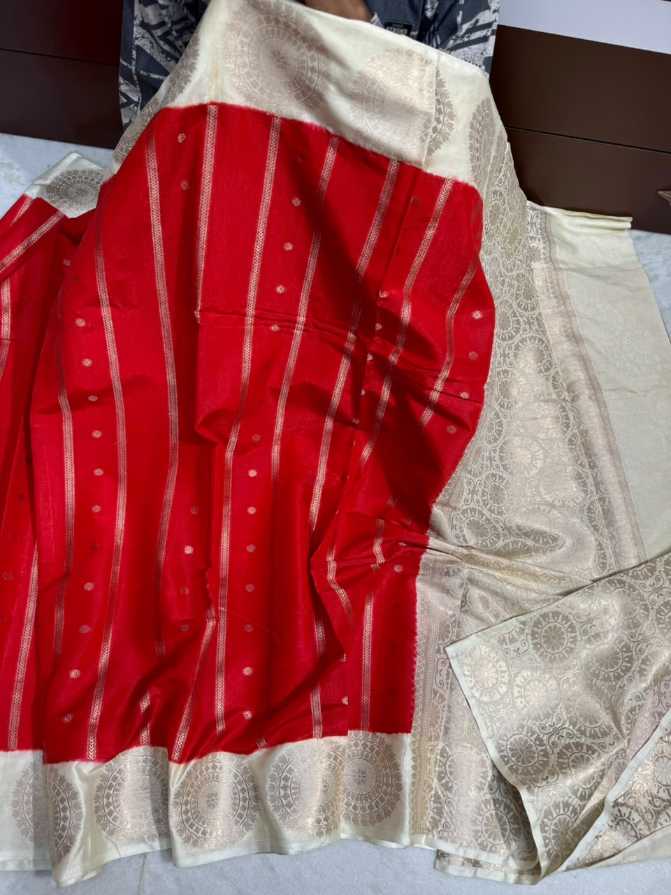 Red Saree