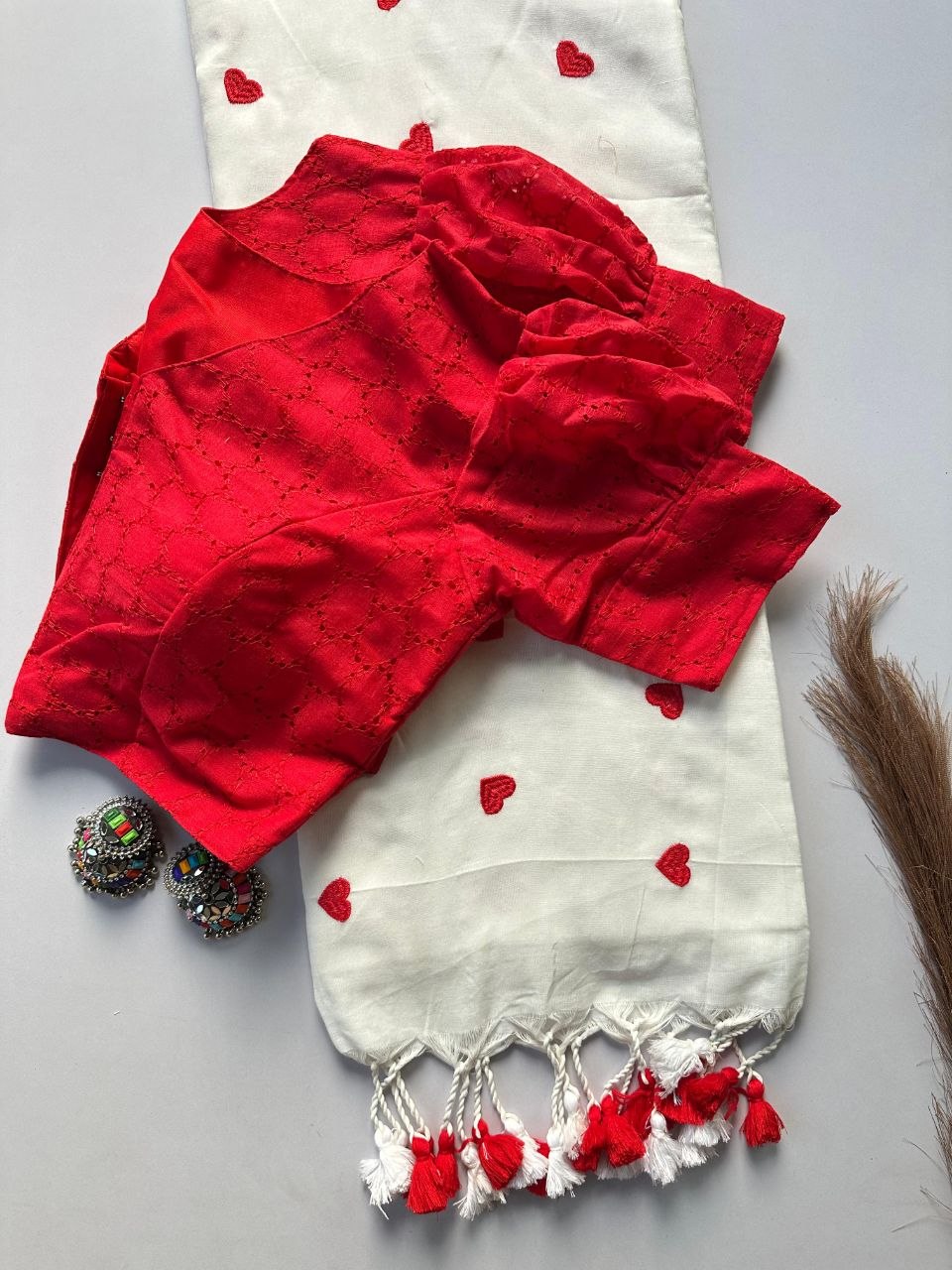 Heart Work Saree2