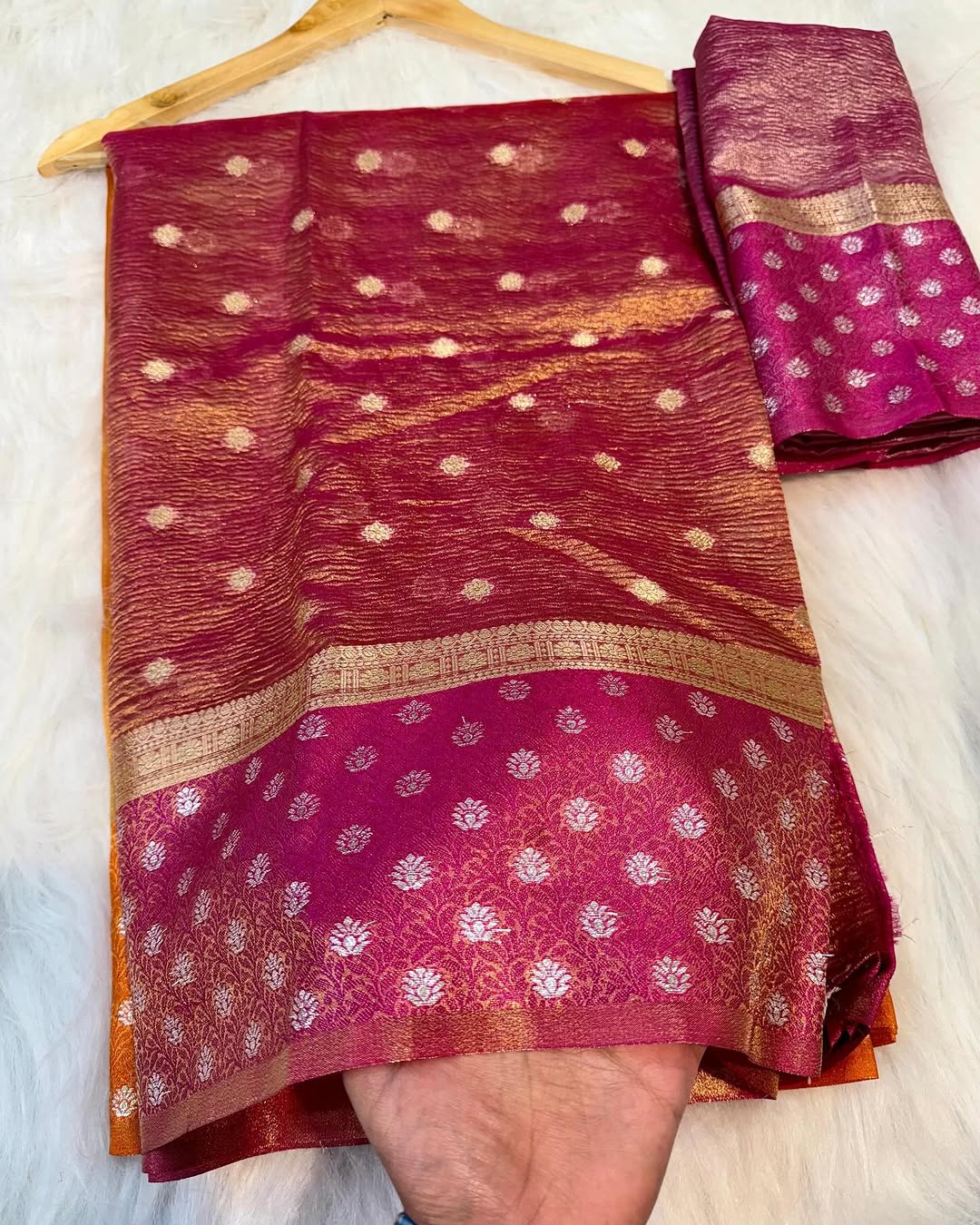 Tissue Saree
