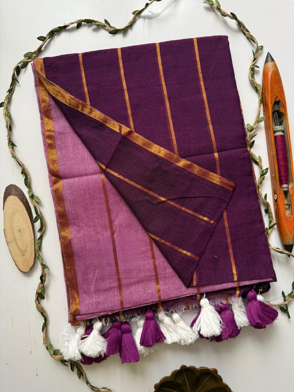 Mul Cotton Saree