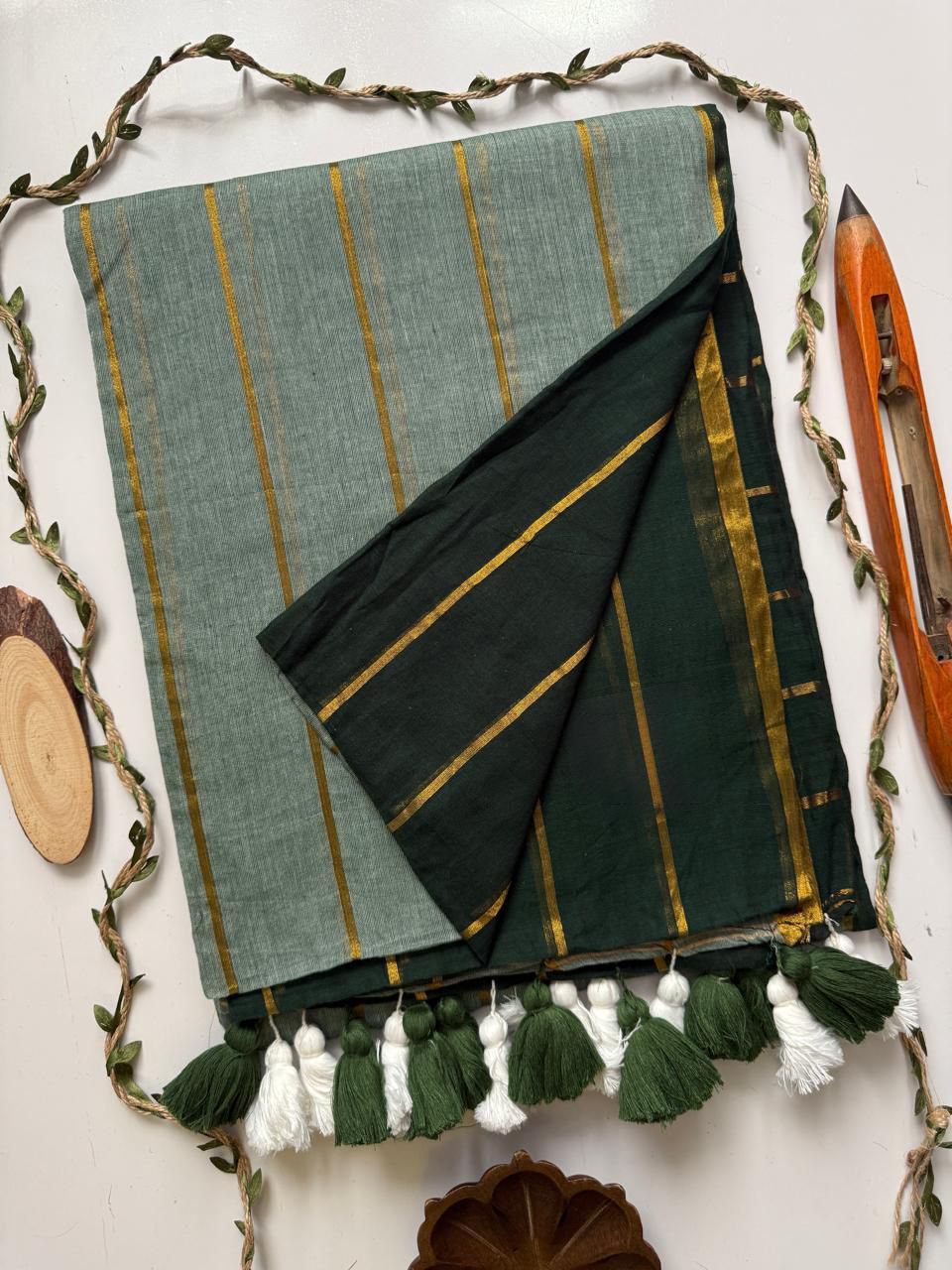 Mul Cotton Saree