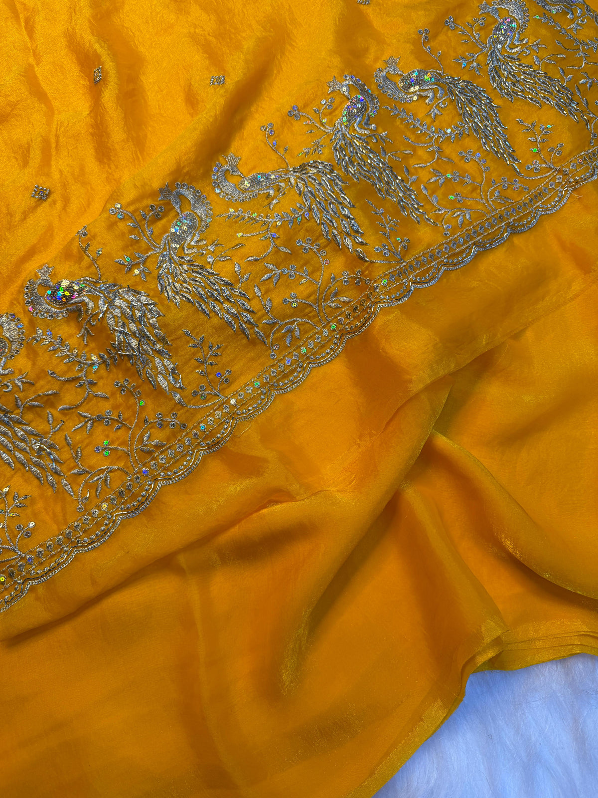 Silk Plain Saree
