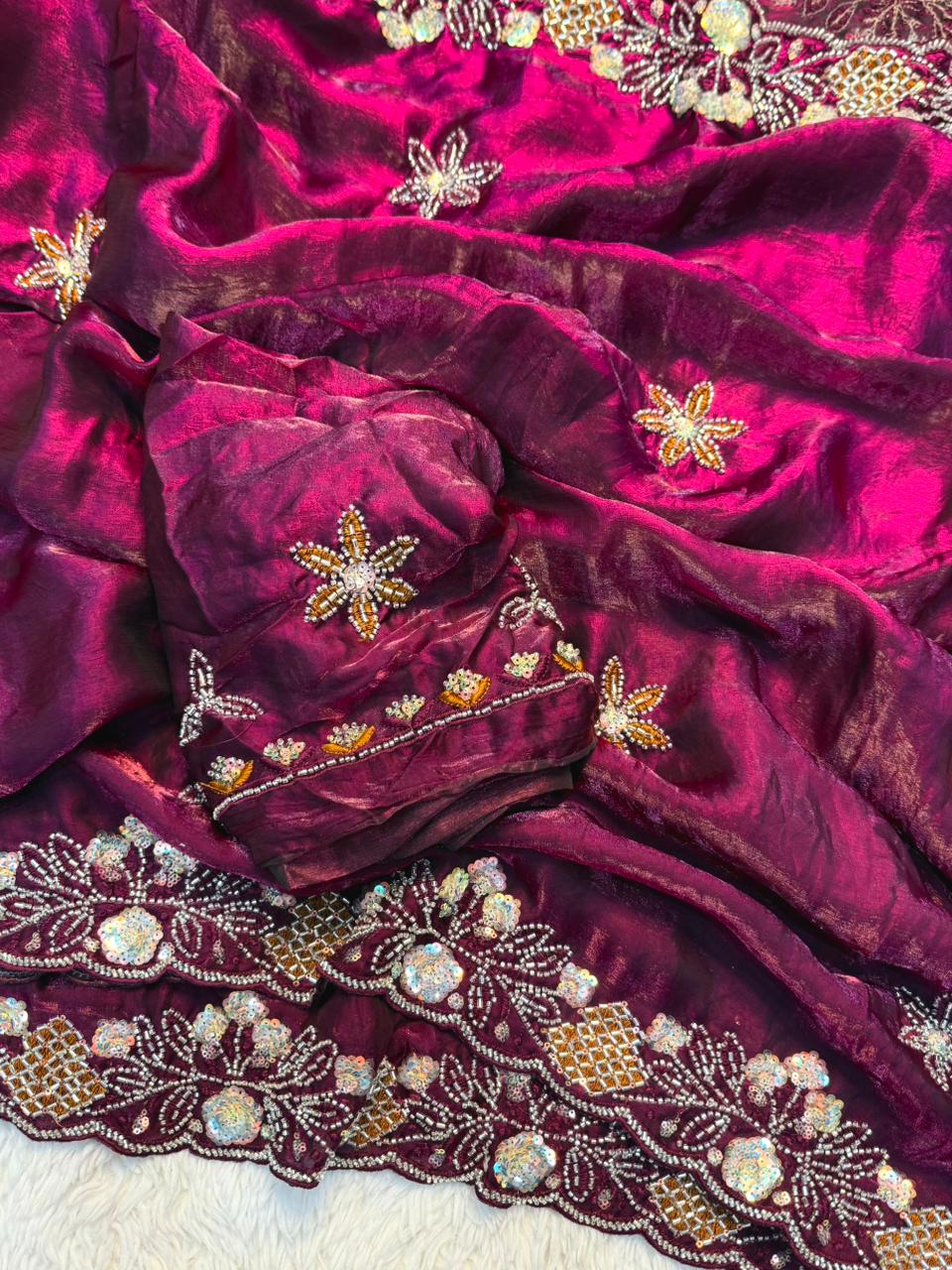 Butta Work All Over Saree