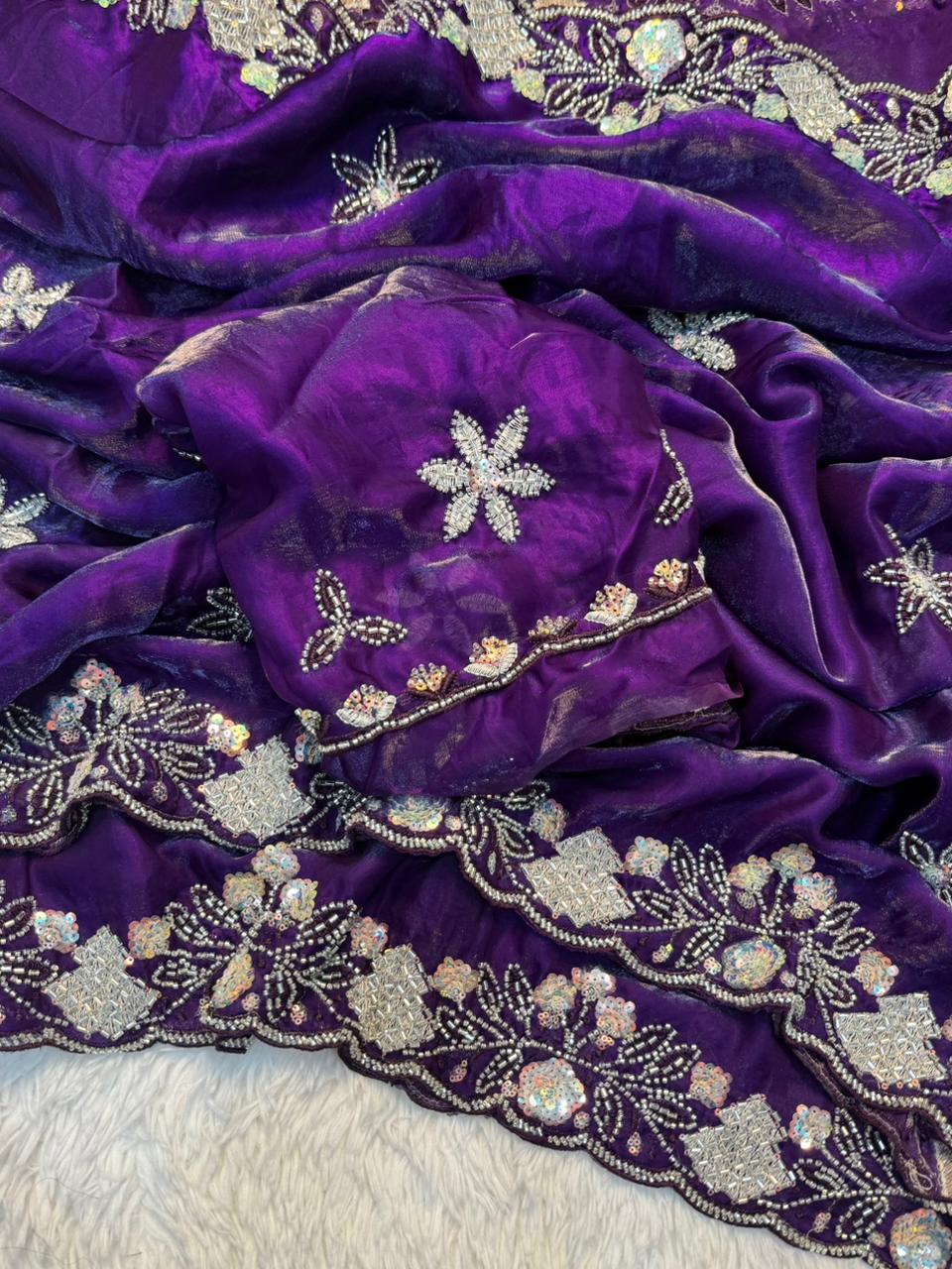 Butta Work All Over Saree
