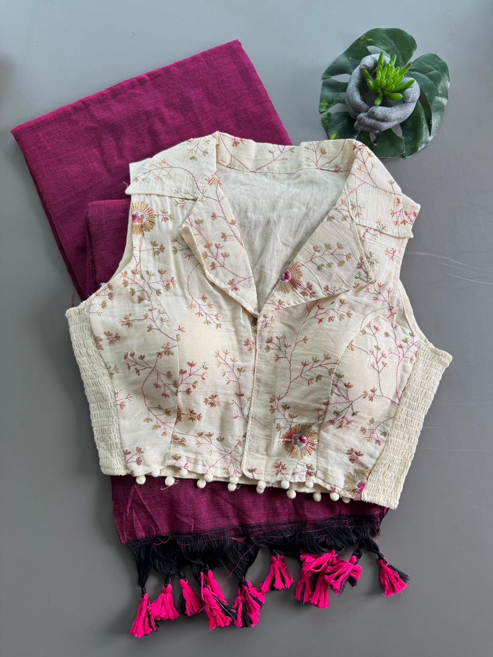 Khadi cotton Saree