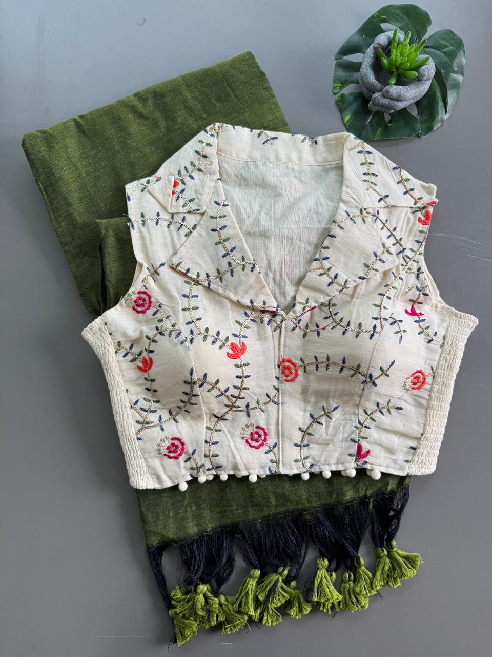 Khadi cotton Saree