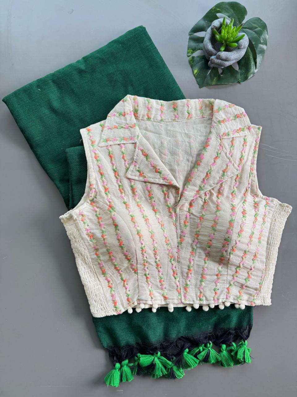 Khadi cotton Saree