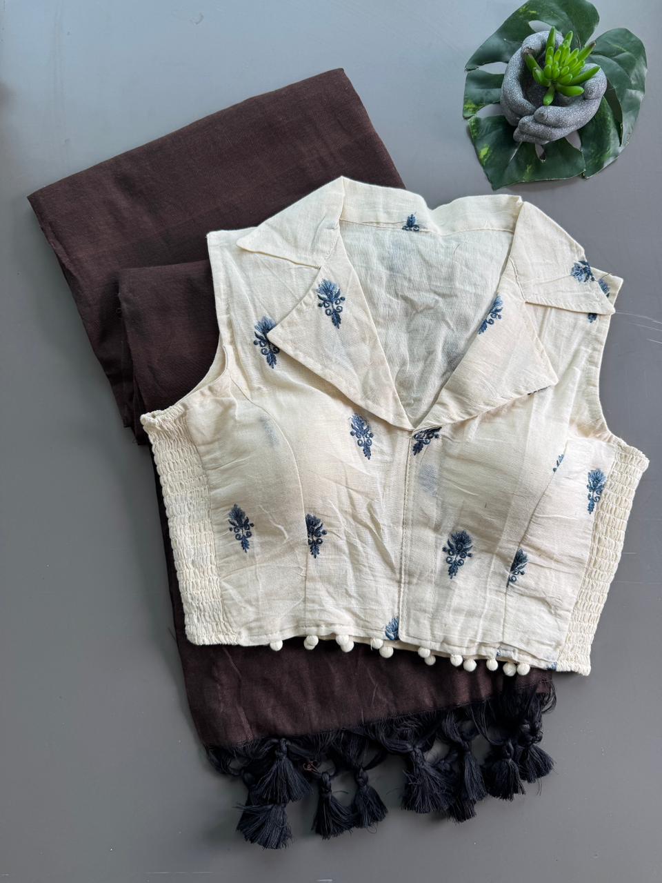 Khadi cotton Saree