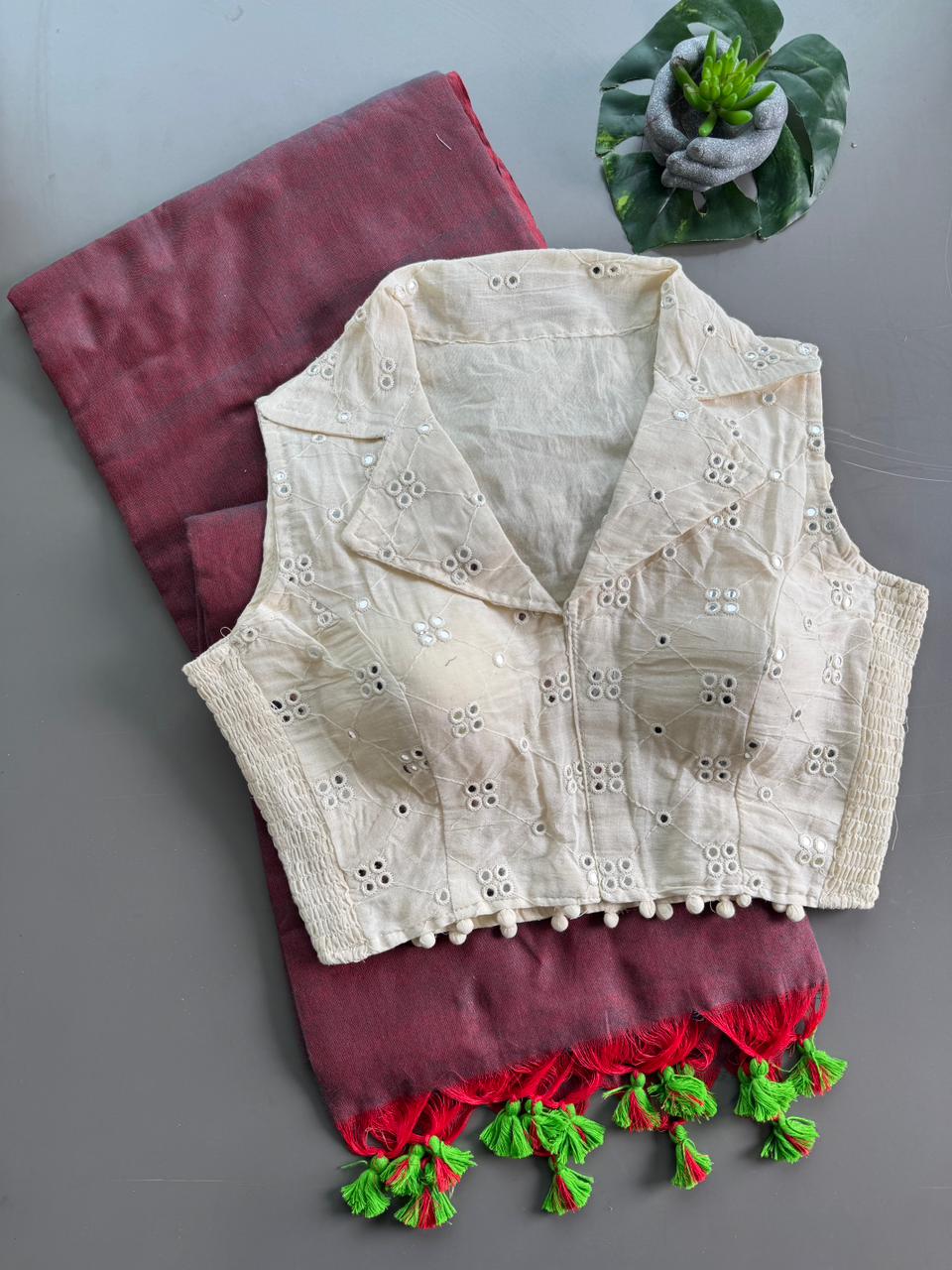 Khadi cotton Saree