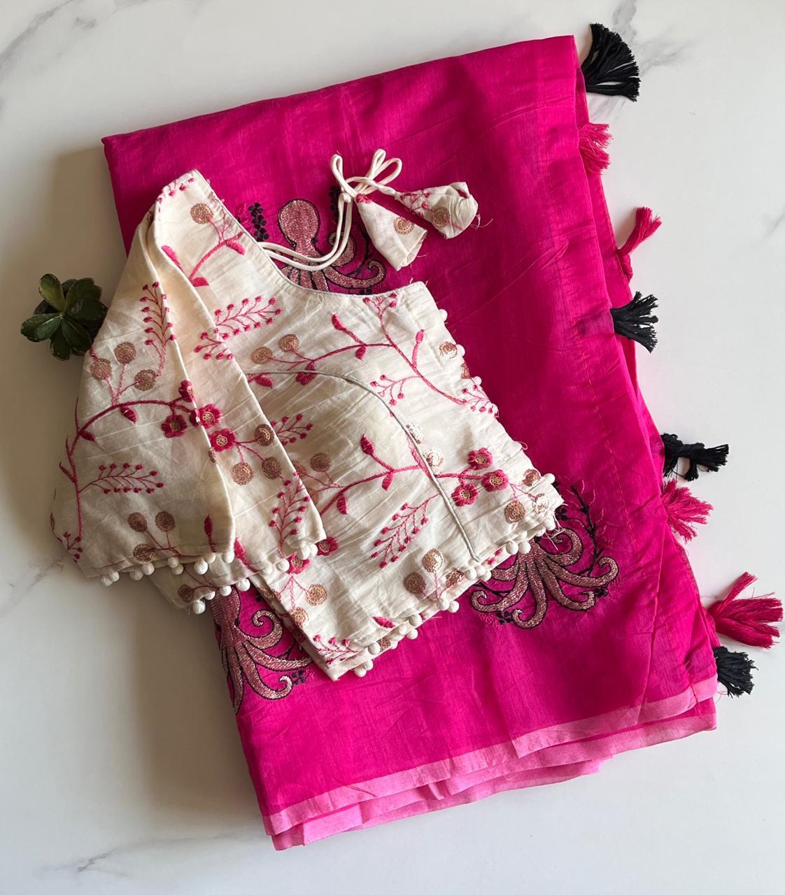 Octopus Printed Saree
