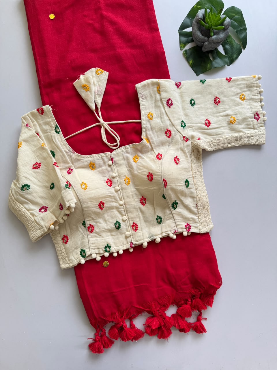 Khadi cotton Saree