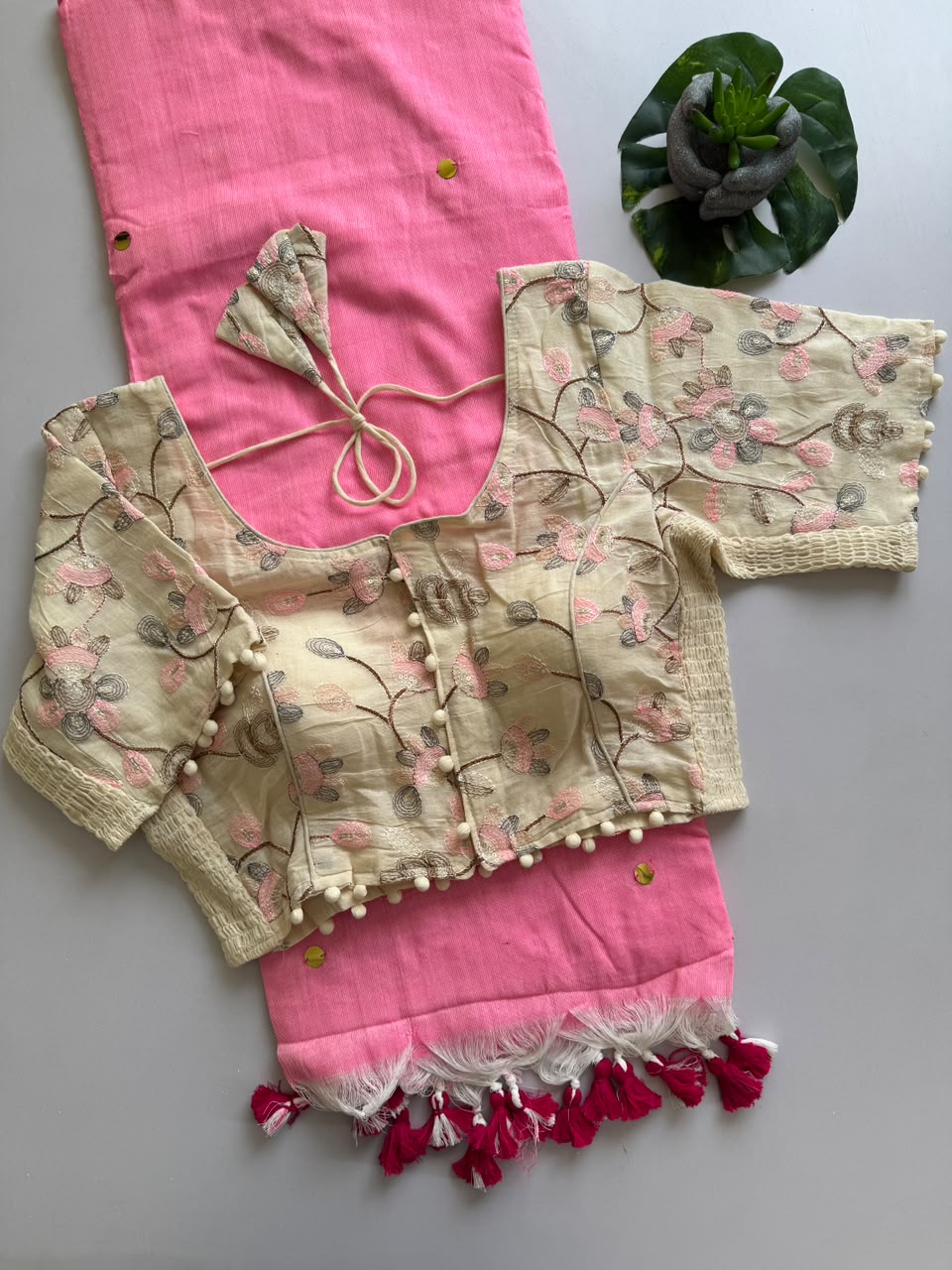 Khadi cotton Saree