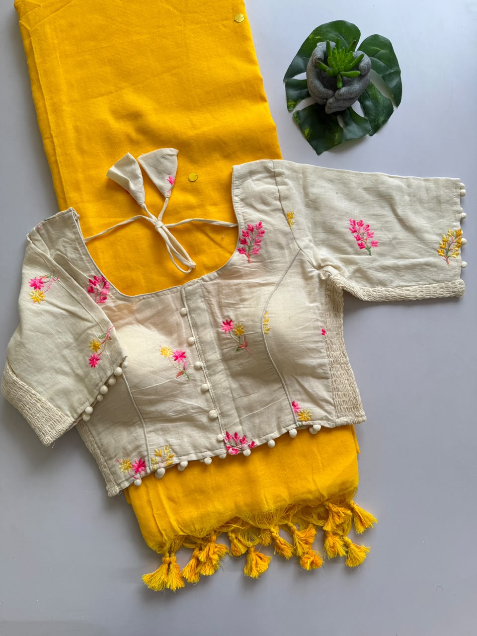 Khadi cotton Saree