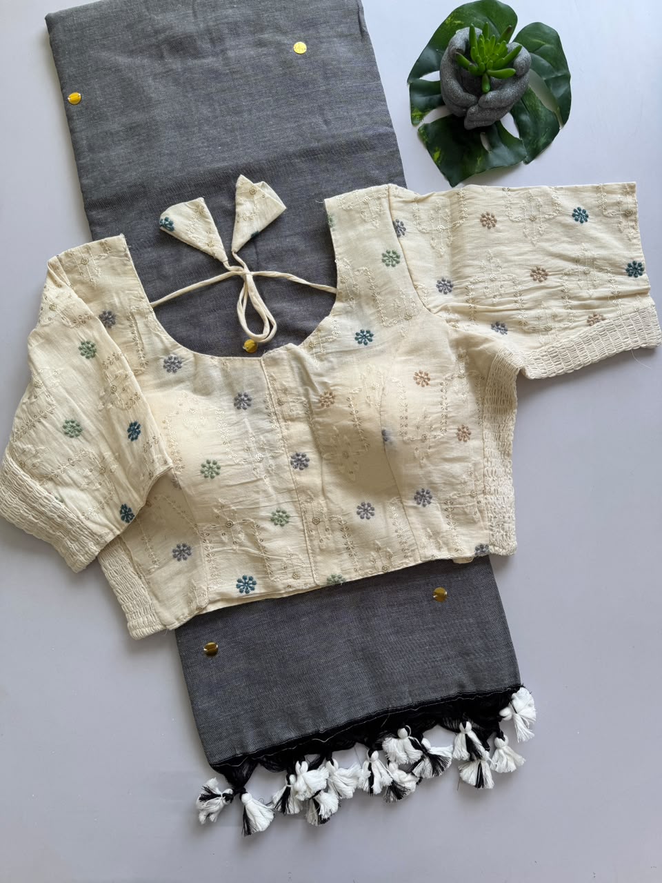 Khadi cotton Saree