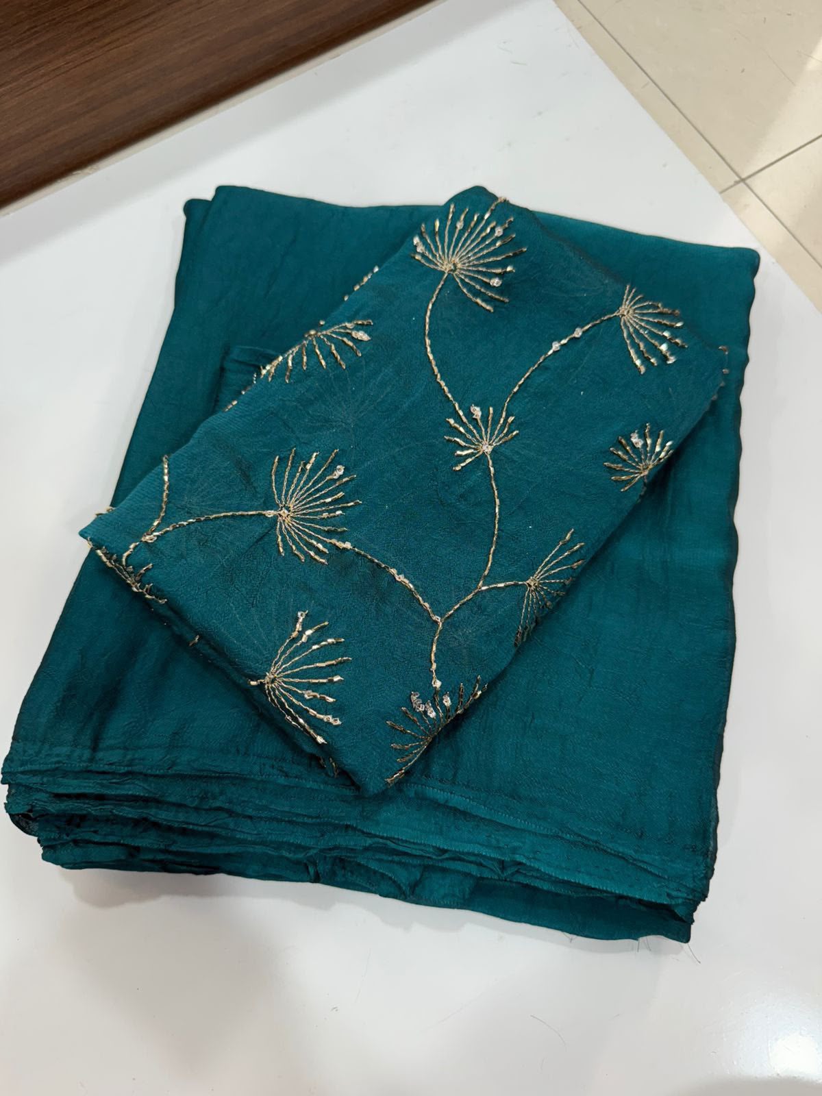 Rangoli Crush Saree