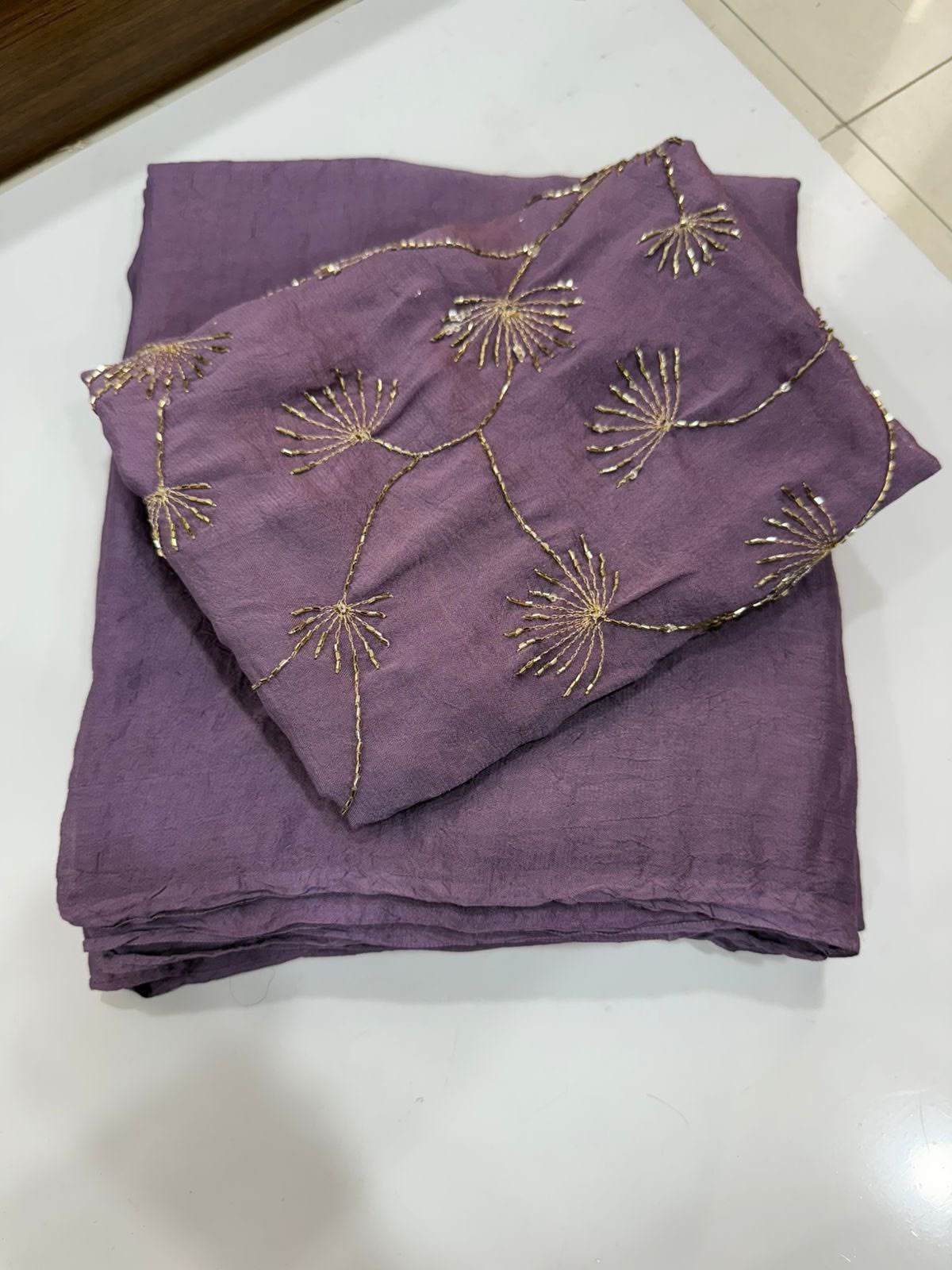 Rangoli Crush Saree