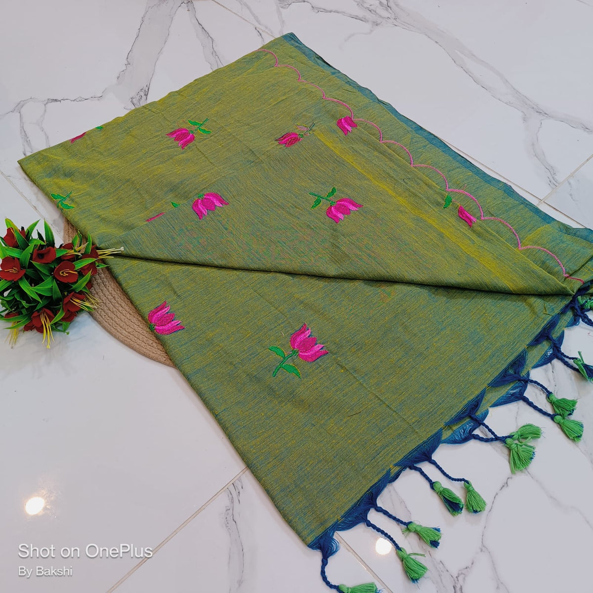 Handloom Khadi Cotton Saree