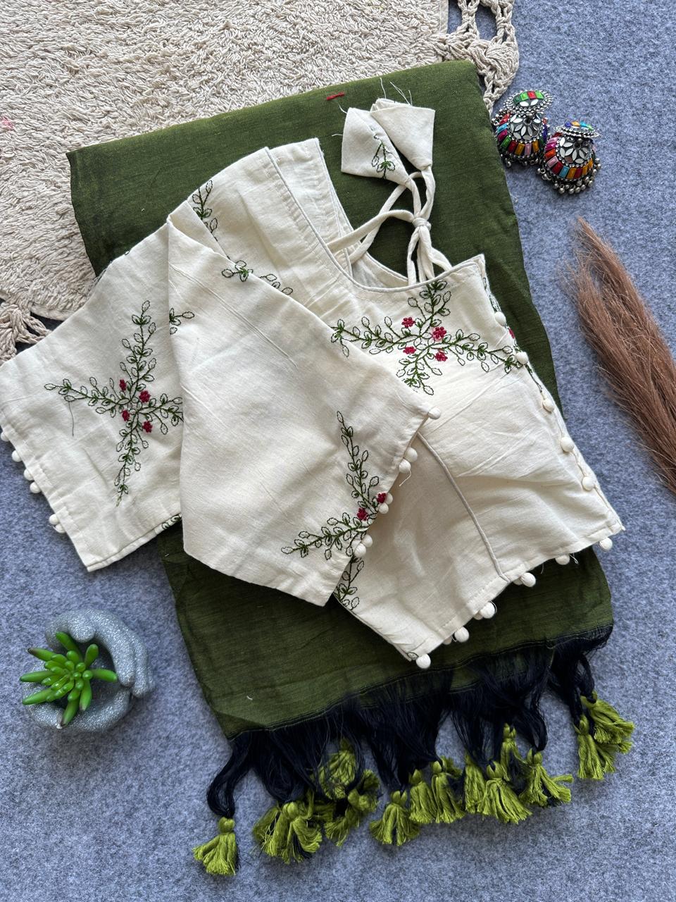 Khadi Cotton Saree