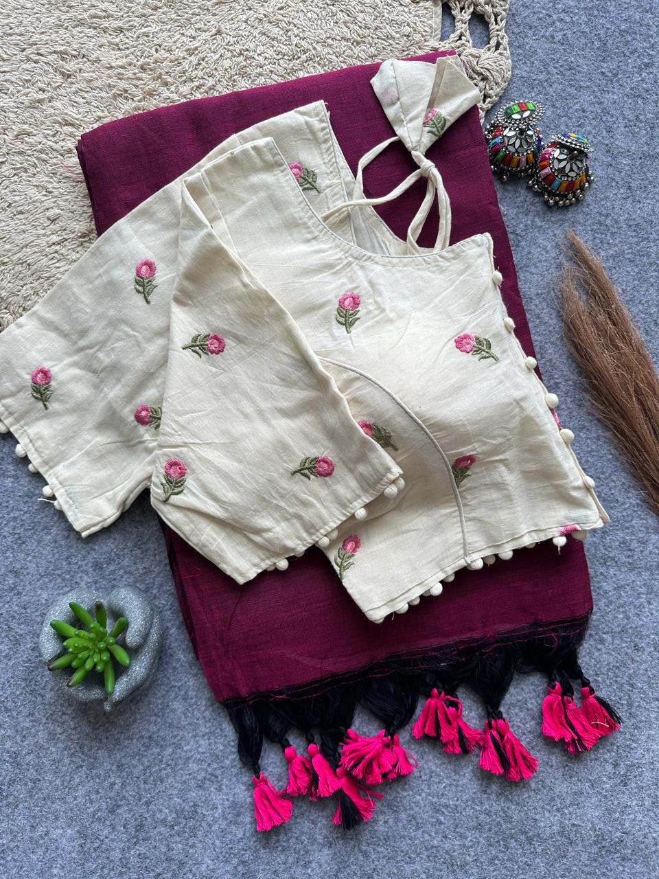 Khadi Cotton Saree