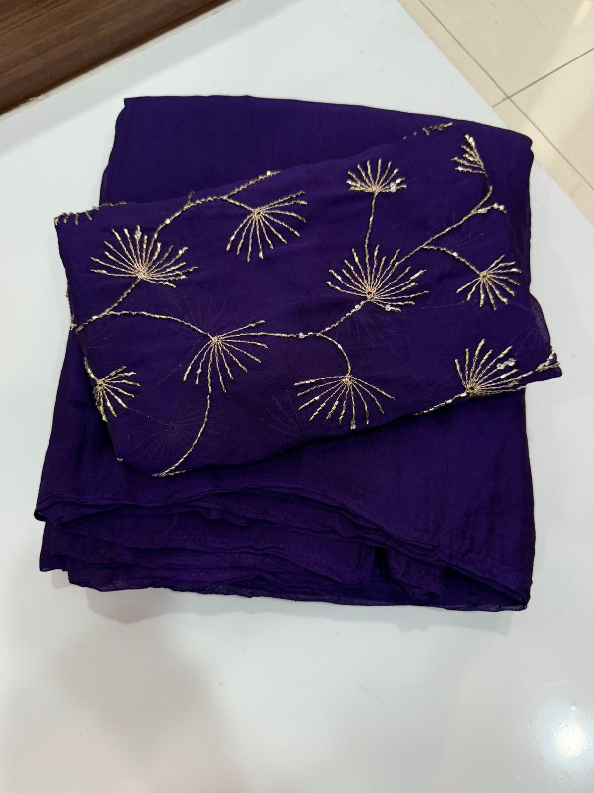 Rangoli Crush Saree